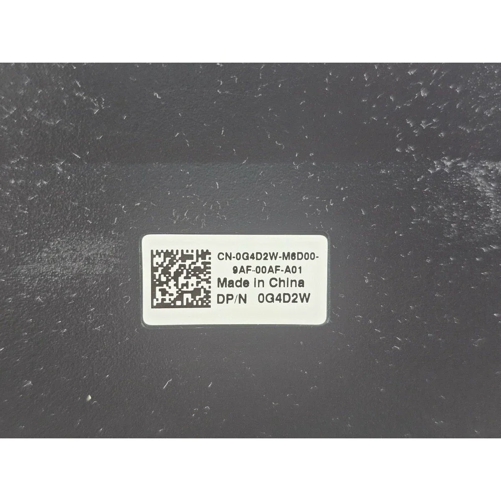 Dell Wired USB Computer Keyboard Model 0G4D2W CN-0G4D2W-M6D00-9AF-00AF-A01